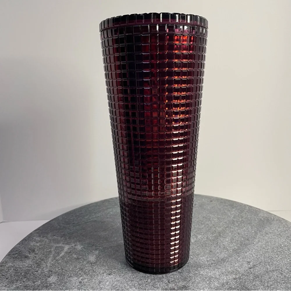 Starbucks Christmas Berry Plum Dark Cherry Purple Maroon Venti Cup Mug